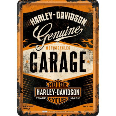 Harley Davidson Garage Üdvözlőkártya