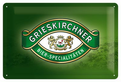 Grieskirchner Bier Specialitäten - Fémtábla
