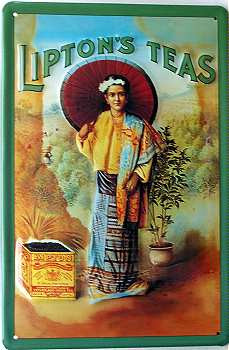 Lipton's Tea - Fémtábla 
