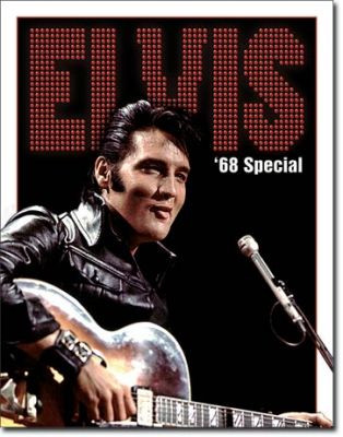 Elvis 68 Special - Fémtábla