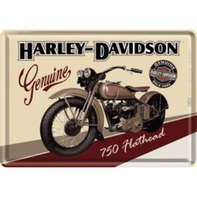 RETRO blahoželanie Harley Davidson Flathead
