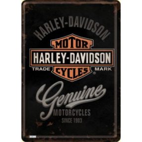 RETRO originálne blahoželanie Harley Davidson
