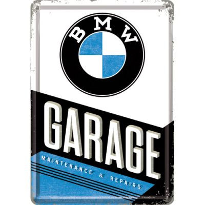 RETRO BMW Garage Üdvözlőkártya