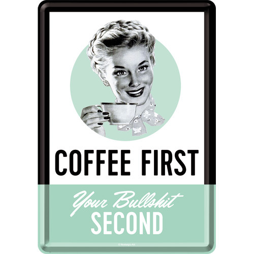 Coffee First Üdvözlőkártya