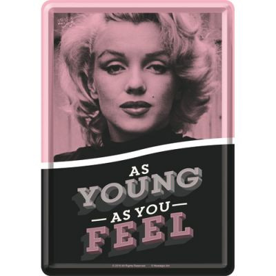 RETRO Marilyn Monroe Üdvözlőkártya