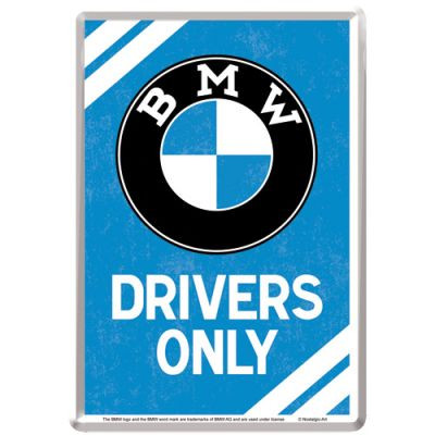 BMW Drivers Only Üdvözlőkártya