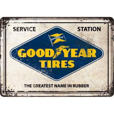 RETRO GoodYear Tires Üdvözlőkártya