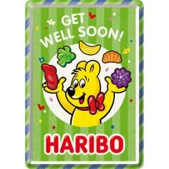 RETRO Haribo – Get well soon – Üdvözlőkártya