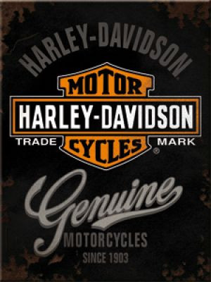 Harley Davidson Geniune - Hűtőmágnes