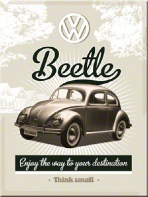 Volkswagen - VW Beetle Retro - Hűtőmágnes