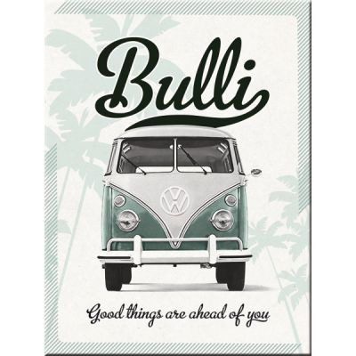  RETRO Volkswagen – VW Bulli – The Good Things- Hűtőmágnes