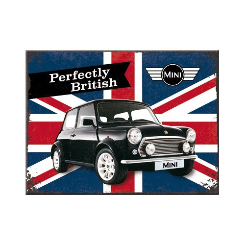  RETRO Mini – Englische Flagge – Hűtőmágnes