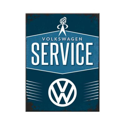  RETRO VW Service - Hűtőmágnes