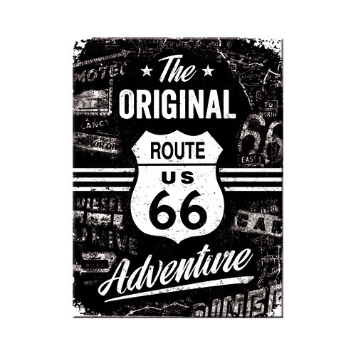  RETRO Route 66 Adventure - Hűtőmágnes