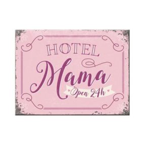 RETRO Hotel Mama - Magnet na chladničku