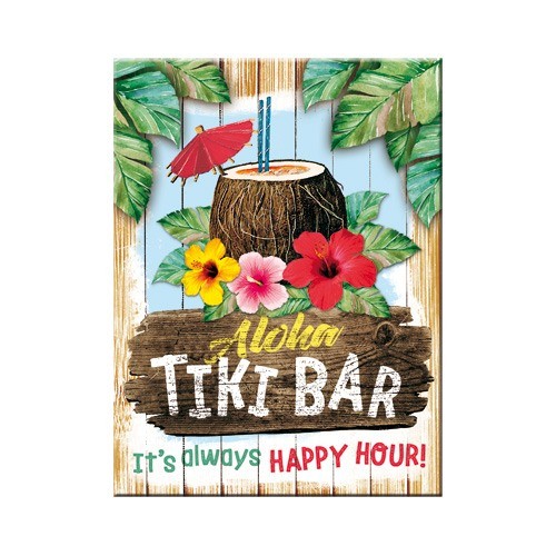 Tiki Bar - Hűtőmágnes