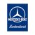 RETRO Mercedes-Benz Kundendienst - Hűtőmágnes