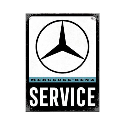  RETRO Mercedes Service - Hűtőmágnes