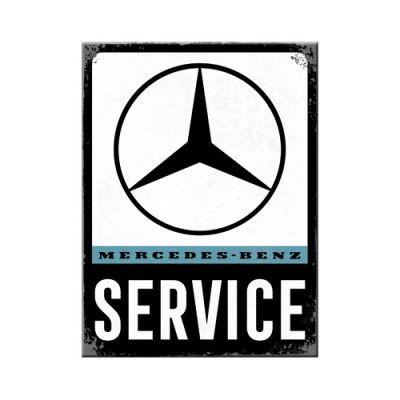 Servis RETRO Mercedes - Magnet na chladničku