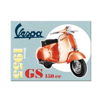  RETRO Vespa GS 150 Since 1955 - Hűtőmágnes