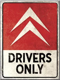 Citroen – Drivers Only – Hűtőmágnes