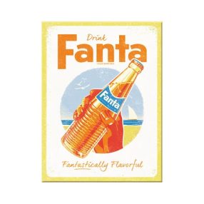 RETRO Fanta - Fantasticky Flavorful - Magnet na chladničku