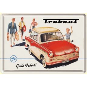 RETRO Trabant Üdvözlőkártya