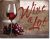 Wine A Lot - Fémtábla
