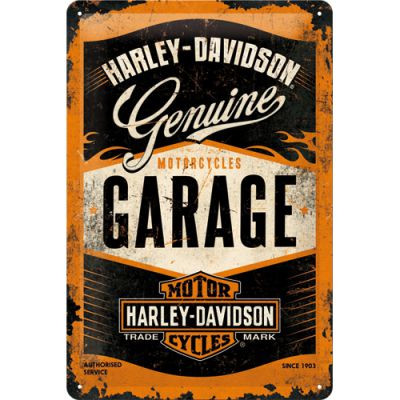 Harley Davidson Garage Fémtábla