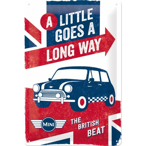 RETRO Mini - The British Beat - Fémtábla