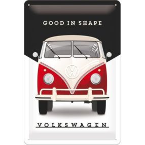 Plechový nápis RETRO Volkswagen Good In Shape