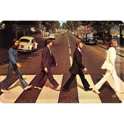 The Beatles Abbey Road Fémtábla