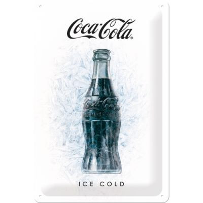 RETRO Coca - Cola  Ice Cold Fémtábla