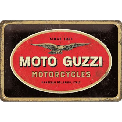 Moto Guzzi Motocycles Fémtábla