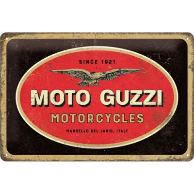 RETRO Moto Guzzi Motocycles Fémtábla