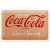 RETRO Coca Cola Cardboard Logo Fémtábla