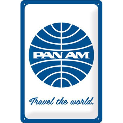 Pan Am - Travel The World Fémtábla