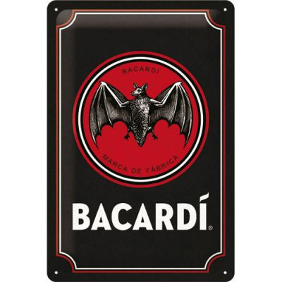 Bacardi Logo Fémtábla