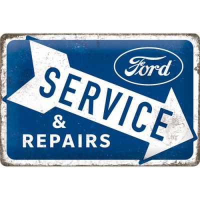 Ford Service & Repair Fémtábla 