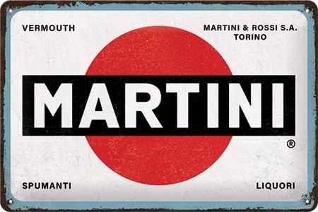 Martini – Classic Logo – Fémtábla