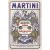 RETRO Martini - Bianco Vermouth Label - Plechový nápis
