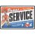 RETRO PAPA'S Service – 24h – Fémtábla