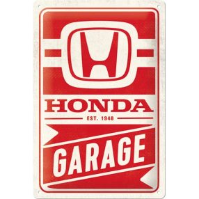 RETRO  Honda – Garage – Fémtábla