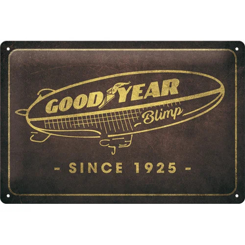 RETRO Good Year – Zeppelin – since 1925 - Fémtábla