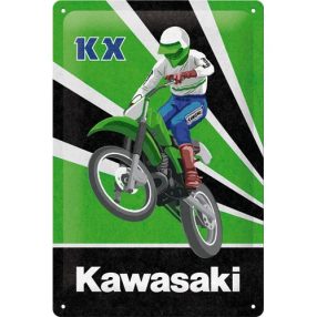 RETRO  Kawasaki – KX – Fémtábla
