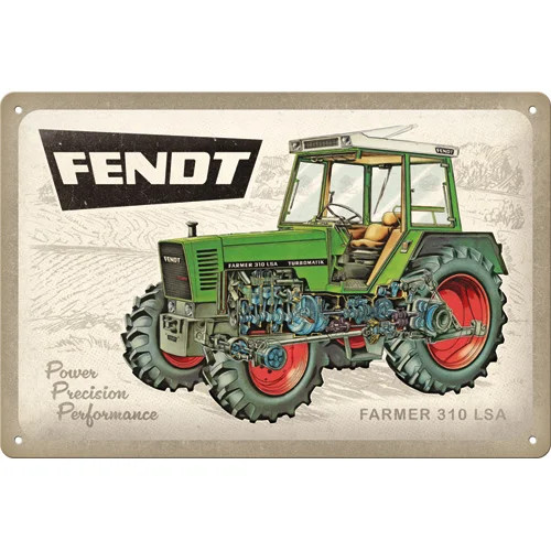 RETRO Fendt - Fémtábla