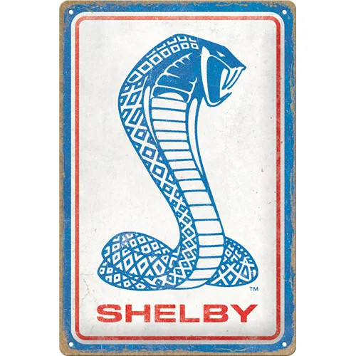 RETRO Shelby Cobra – Fémtábla