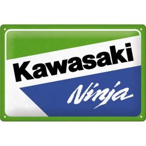 RETRO Kawasaki – Ninja - Fémtábla
