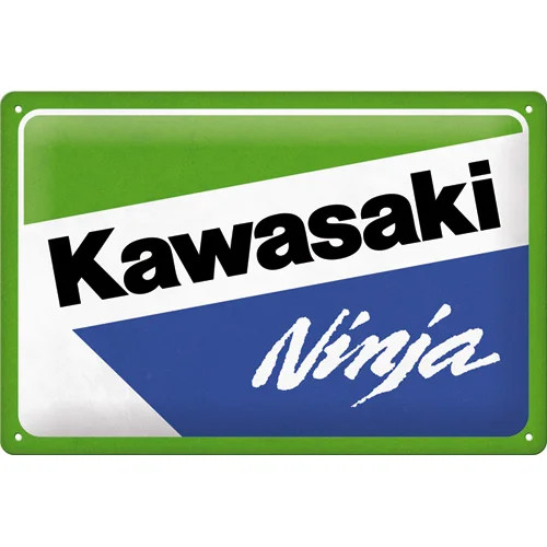 RETRO Kawasaki – Ninja - Fémtábla