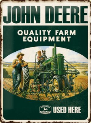 John Deere Quality Farm Fémtábla